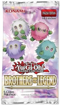 YU-GI-OH! -  BROTHERS OF LEGEND BOOSTER PACK (ENGLISH) (P5/B24/C12)