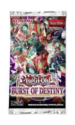 YU-GI-OH! -  BURST OF DESTINY BOOSTER PACK (ENGLISH) (P9/B24/C12)