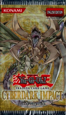 YU-GI-OH! -  CYBERDARK IMPACT - BOOSTER PACK (ENGLISH)