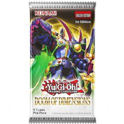 YU-GI-OH! -  DOOM OF DIMENSIONS - BOOSTER PACK (P9/B24)(ENGLISH)