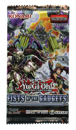 YU-GI-OH! -  FISTS OF THE GADGETS BOOSTER PACK (ENGLISH) (P5/B24/C12)
