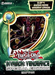 YU-GI-OH! -  INVASION : VENGEANCE -SPECIAL EDITION PACK (3 BOOSTERS + 2 CARDS) (ENGLISH)