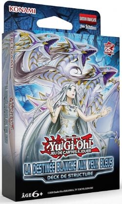 YU-GI-OH! -  LA DESTINÉE BLANCHE AUX YEUX BLEUS - DECK DE STRUCTURE (FRENCH)