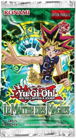 YU-GI-OH! -  LE MAÎTRE DES MAGIES - BOOSTER PACK (FRENCH)(P9/B24) -  25E ANNIVERSAIRE