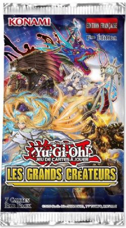 YU-GI-OH! -  LES GRANDS CRÉATEURS BOOSTER PACK (FRENCH) (P7/B24/C12)