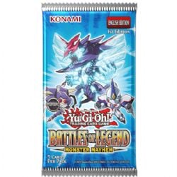 YU-GI-OH! -  MONSTER MAYHEM - BOOSTER PACK (ENGLISH) (P5/B24/C12) -  BATTLES OF LEGEND