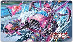 YU-GI-OH! -  PLAYMAT - CHARIOT CARRIE -  GOLD PRIDE