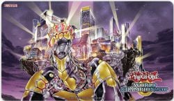 YU-GI-OH! -  PLAYMAT - WORLD CHAMPION SHIP (2013) : GRANDOPILIS, THE ETERNAL GOLDEN CITY