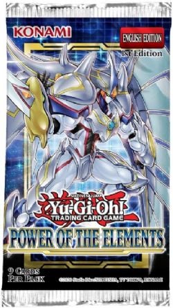 YU-GI-OH! -  POWER OF THE ELEMENTS BOOSTER PACK (ENGLISH) (P7/B24/C12)