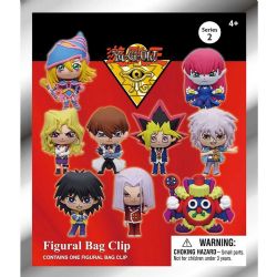 YU-GI-OH! -  RANDOM 3D FOAM BAG CLIP - SERIES 2