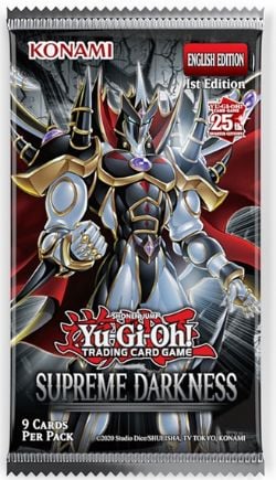 YU-GI-OH! -  SUPREME DARKNESS - BOOSTER PACK (ENGLISH) (P9/B24)