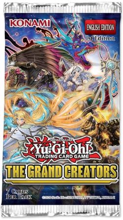 YU-GI-OH! -  THE GRAND CREATORS BOOSTER PACK (ENGLISH)