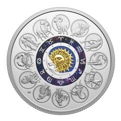 ZODIAC SIGNS AND SYMBOLS -  SIGNS OF THE ZODIAC -  2024 CANADIAN COINS 02