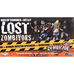 ZOMBICIDE -  LOST ZOMBIVORS (MULTILINGUAL) -  BOX OF ZOMBIES 7