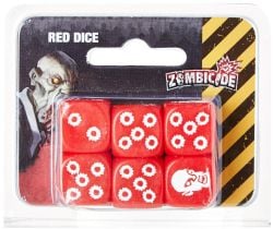 ZOMBICIDE -  RED/WHITE DICE