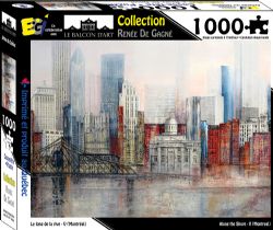 ÉDITIONS GALERIE IMAGERIE -  ALONG THE SHORE - V MONTREAL (1000 PIECES) -  RENÉE DE GAGNÉ