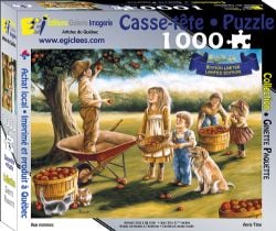 ÉDITIONS GALERIE IMAGERIE -  APPLE TIME (1000 PIECES) -  GINETTE PAQUETTE





