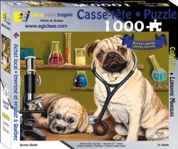 ÉDITIONS GALERIE IMAGERIE -  DR. WOOFIE (1000 PIECES) -  LORRAINE MARQUIS







