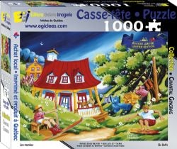 ÉDITIONS GALERIE IMAGERIE -  SKI BUFFS (1000 PIECES) -  CHANTAL GINGRAS





