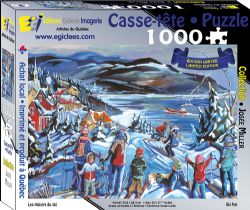 ÉDITIONS GALERIE IMAGERIE -  THE PLEASURES OF SKYING (1000 PIECES) -  JOSÉE MILLER







