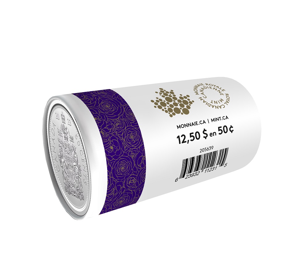 50 CENTS ROULEAU ORIGINAL DE 50 CENTS 2023 DITION DE COLLECTION 