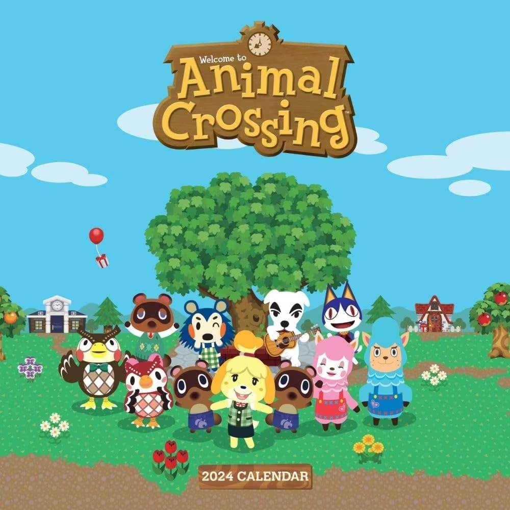 ANIMAL CROSSING CALENDRIER OFFICIEL 2024