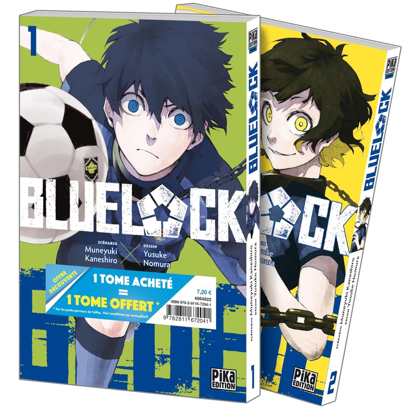 BLUE LOCK PACK DÉCOUVERTE TOMES 01 ET 02 (V.F.)