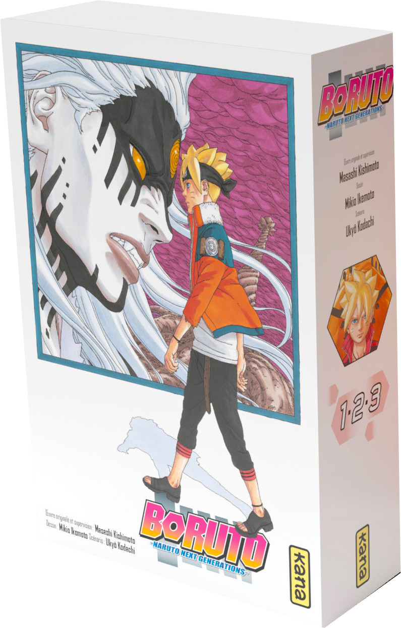 BORUTO: NARUTO NEXT GENERATIONS - COFFRET TOMES 01 À 03 (V.F.)