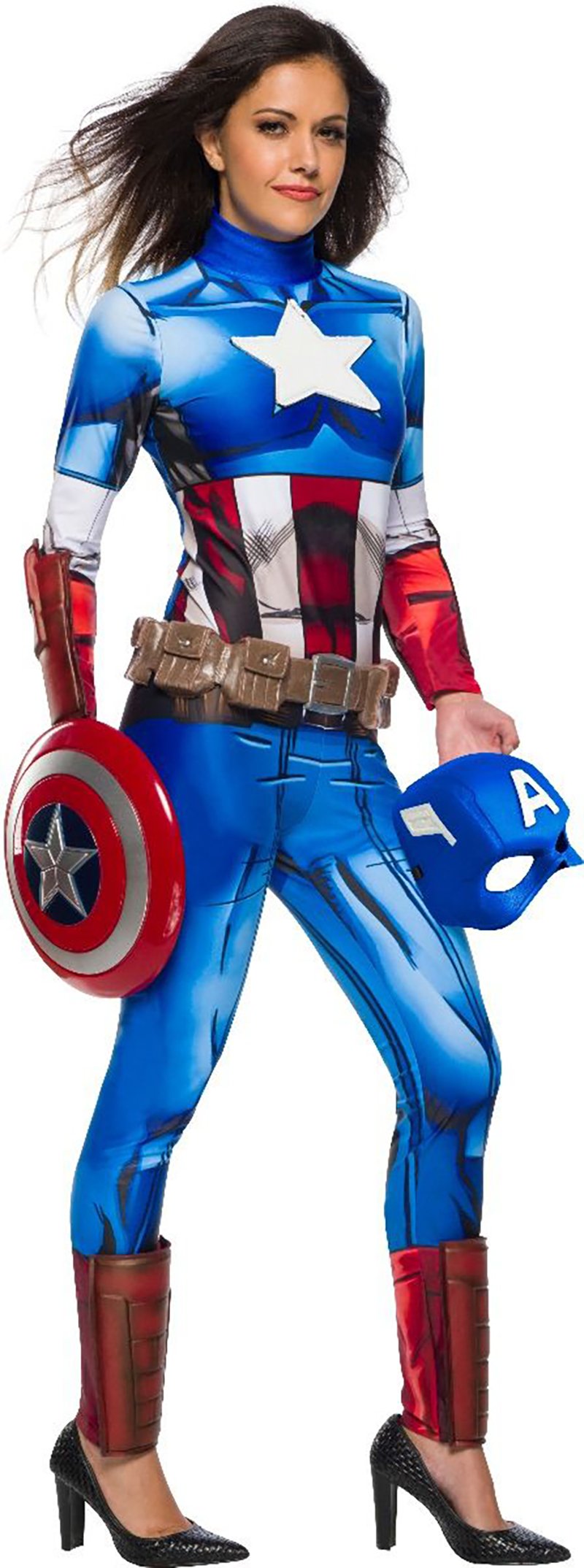 Captain America Costume De Captain America Adulte Marvel Femmes
