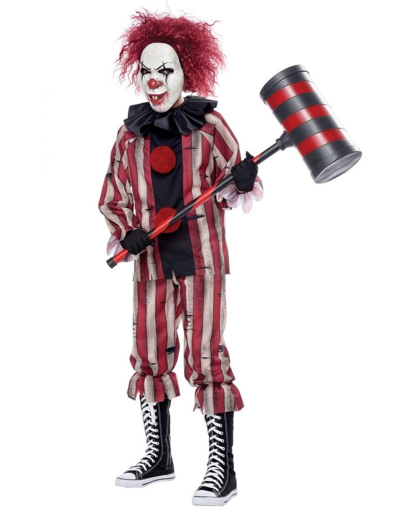 Clown Costume De Clown Tueur Enfant Garcons 2 A 14 Ans Horreur