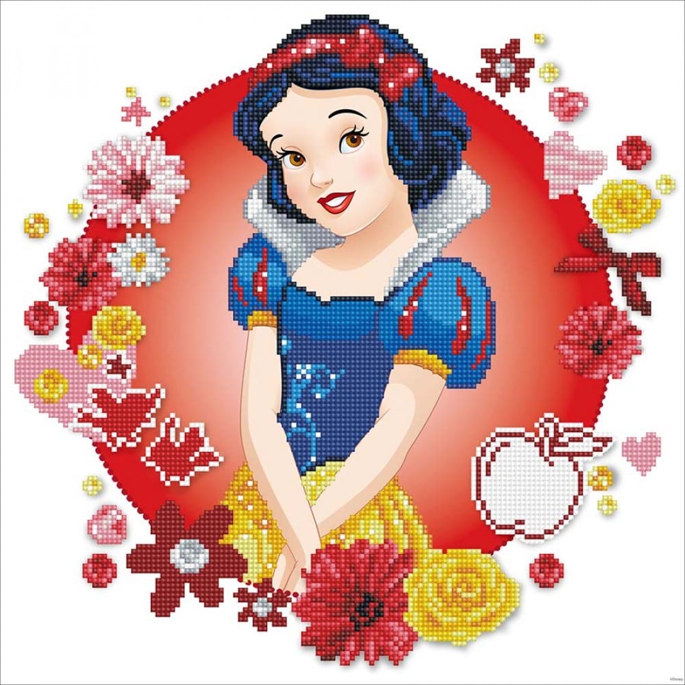  DIAMOND  PAINTING  BLANCHE NEIGE 40CM X 40CM DISNEY 