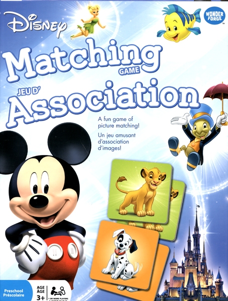 Jeu de mémoire Disney