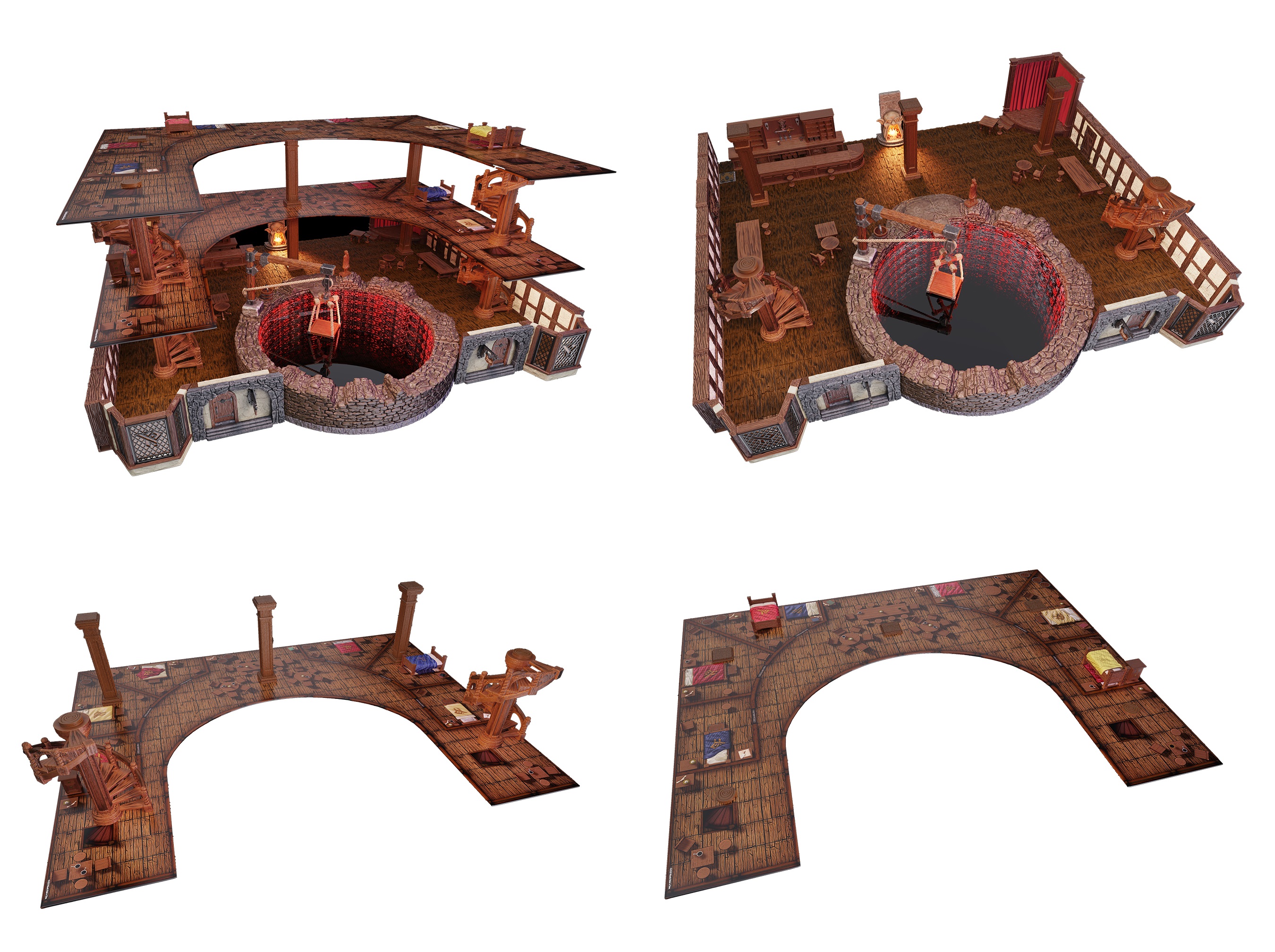 DUNGEONS & DRAGONS 5 - THE YAWNING PORTAL INN PREMIUM SET - ICONS OF ...