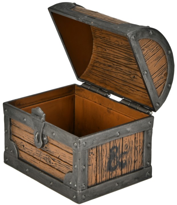 DUNGEONS & DRAGONS -  DELUXE TREASURE CHEST ACCESSORY -  ONSLAUGHT