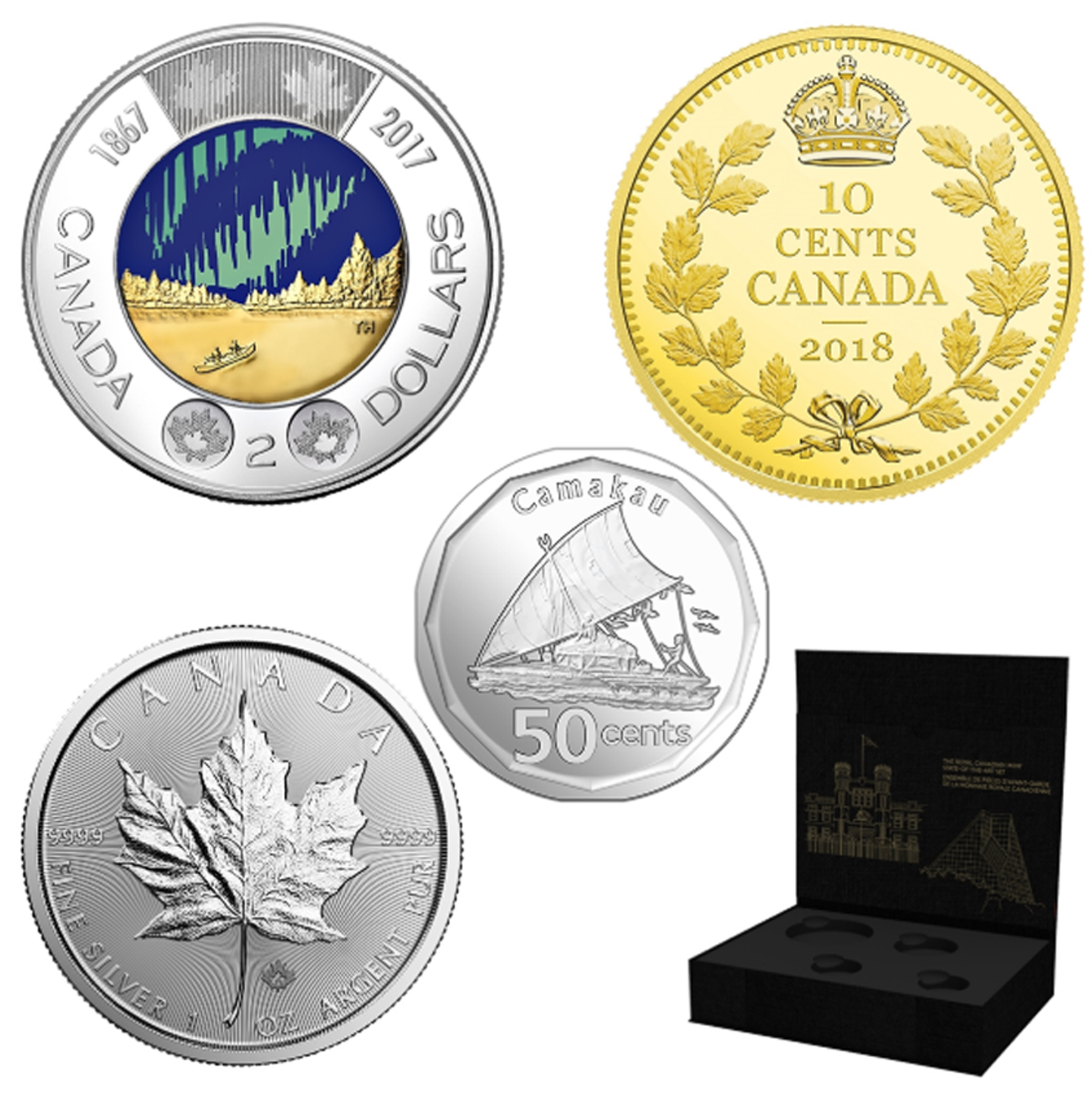ensemble de pieces d avant garde la monnaie royale canadienne du canada 2018 06 10 autres metaux coloriage coccinelle