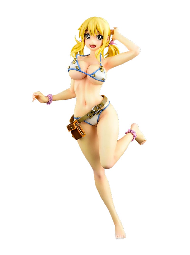 FAIRY TAIL - FIGURINE DE LUCY HEARTFILIA TENUE DE PLAGE ÉCHELLE 1/6 (22.5CM)