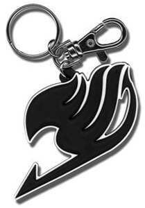 Fairy Tail Porte-clés Métal Logo Symbole Guilde Noir