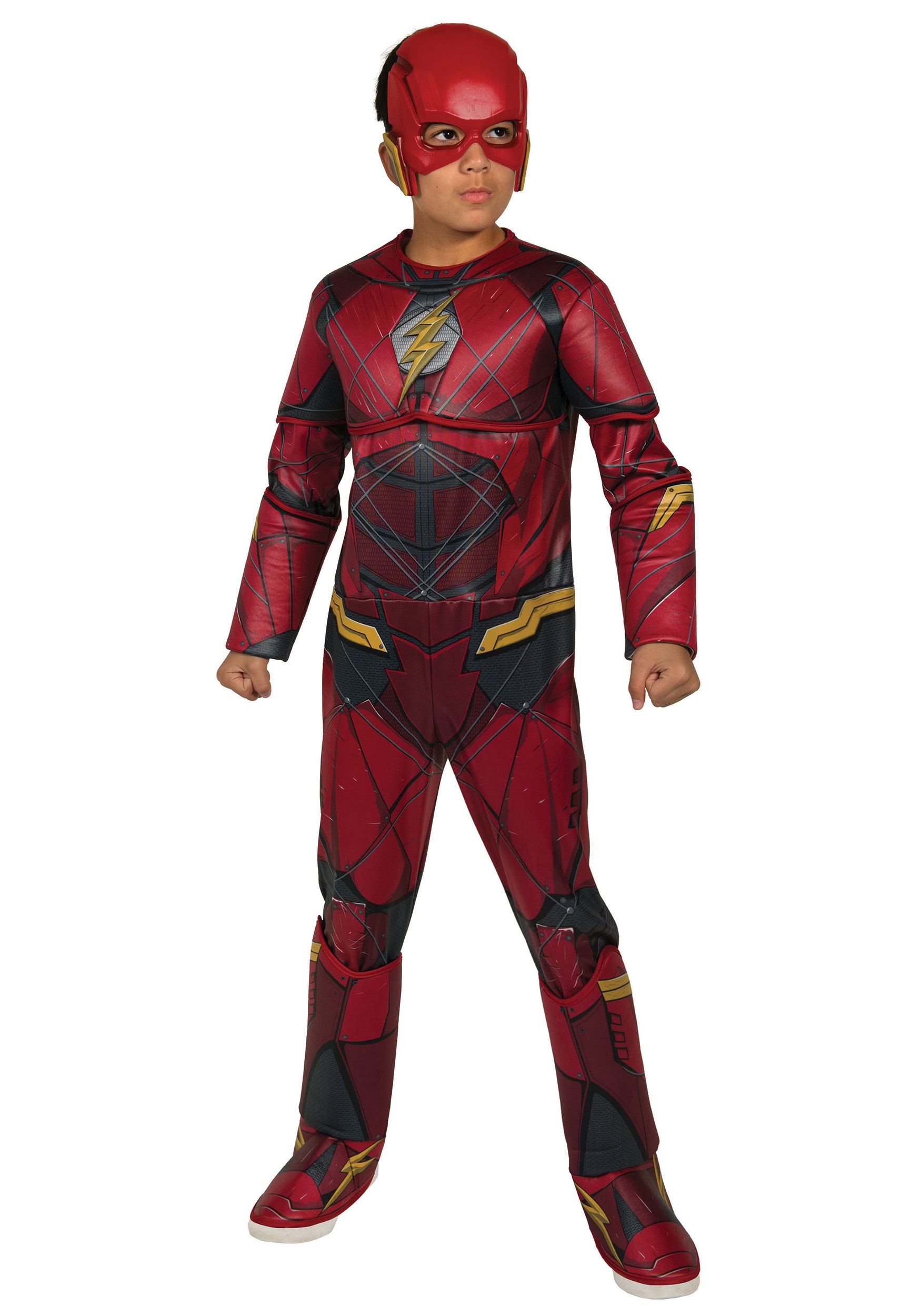 Les enfants garçons super-héros flash COSTUME ROBE FANTAISIE bande dessinée costume enfants semaine