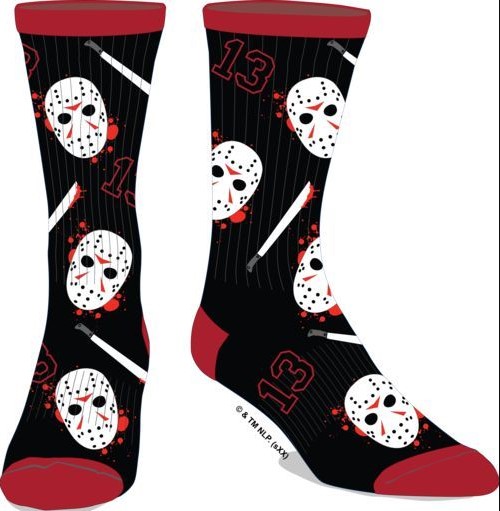 FRIDAY THE 13TH -  1 PAIRES DE BAS 