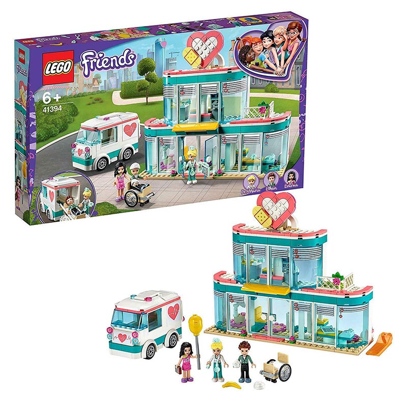 Friends L Hopital De Heartlake City 379 Pieces 41394 Lego Friends