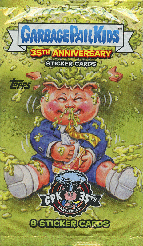 Garbage Pail Kids Topps 35eme Anniversaire Sticker Cards P8 B24 Non Sport Divers