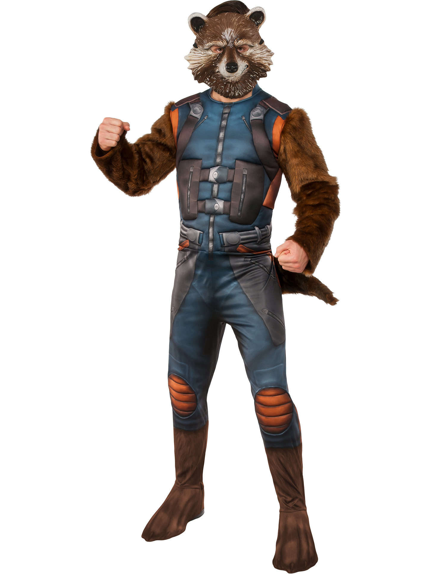 GARDIENS DE LA GALAXIE, LES COSTUME DE ROCKET RACCOON DE LUXE (ADULTE