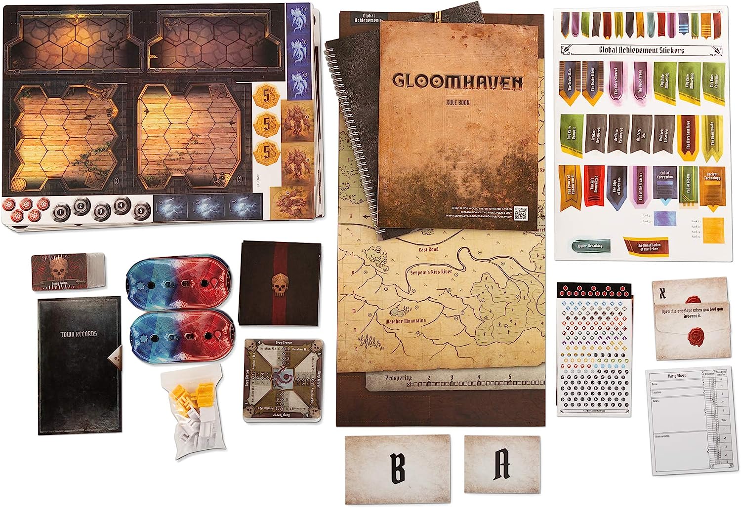 Pack de mise à jour de décor de Gloomhaven à De la mâchoire du