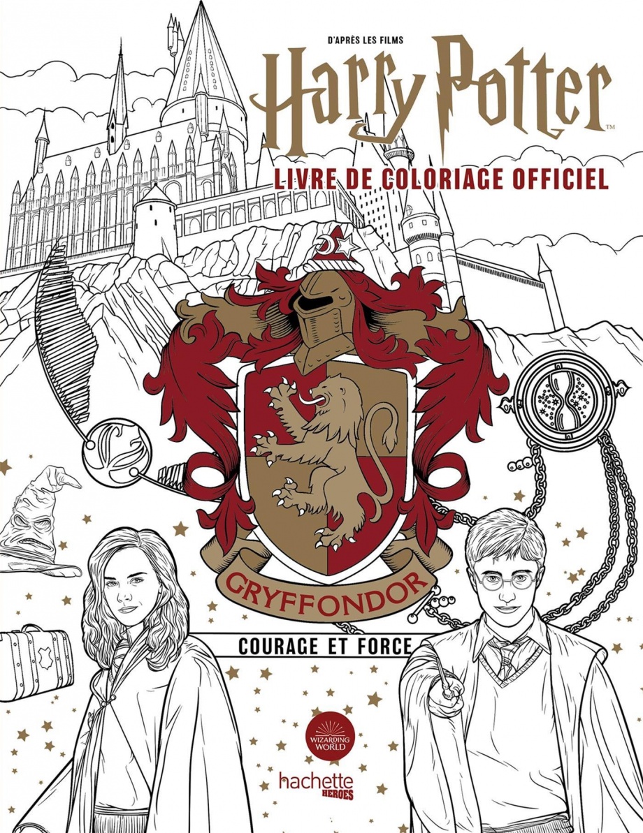 Lampe livre sur le thème History of Magic Potter pour bureau