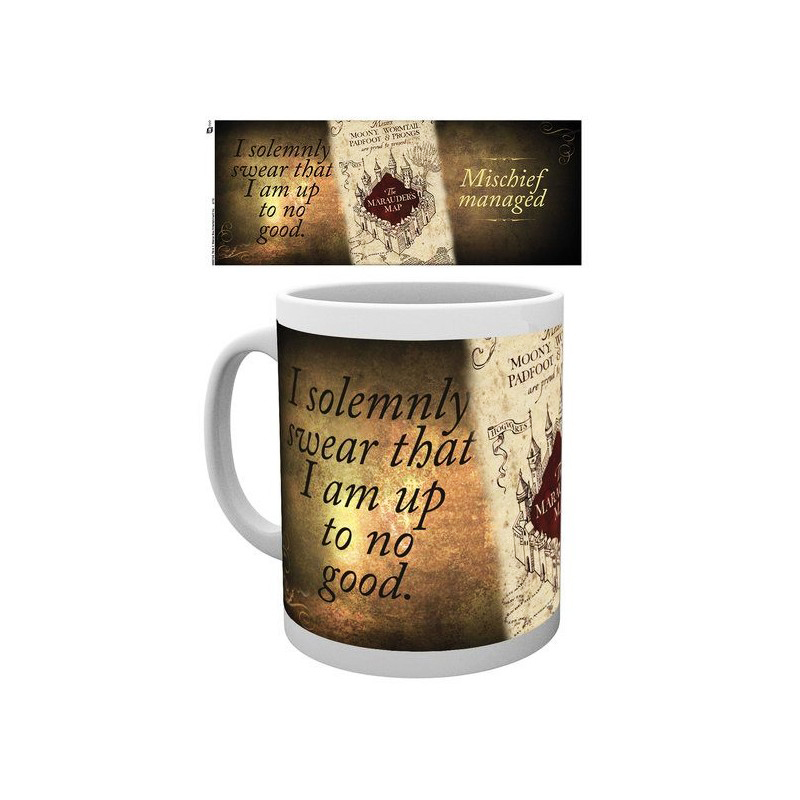 Mug de voyage Harry Potter Carte du Maraudeur