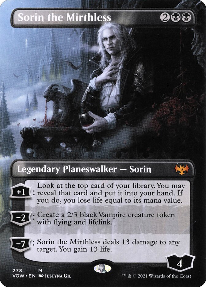 Innistrad: Crimson Vow -  Sorin the Mirthless