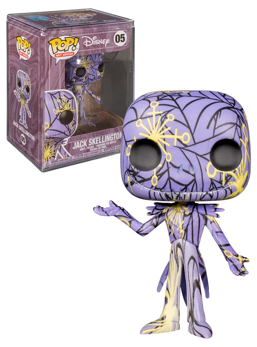 L\'ÉTRANGE NOËL DE MONSIEUR JACK - FIGURINE POP! EN VINYLE DE JACK  SKELLINGTON AVEC LA PORTE D\'HALLOWEEN (10 CM) - 30IÈME ANNIVERSAIRE 1361