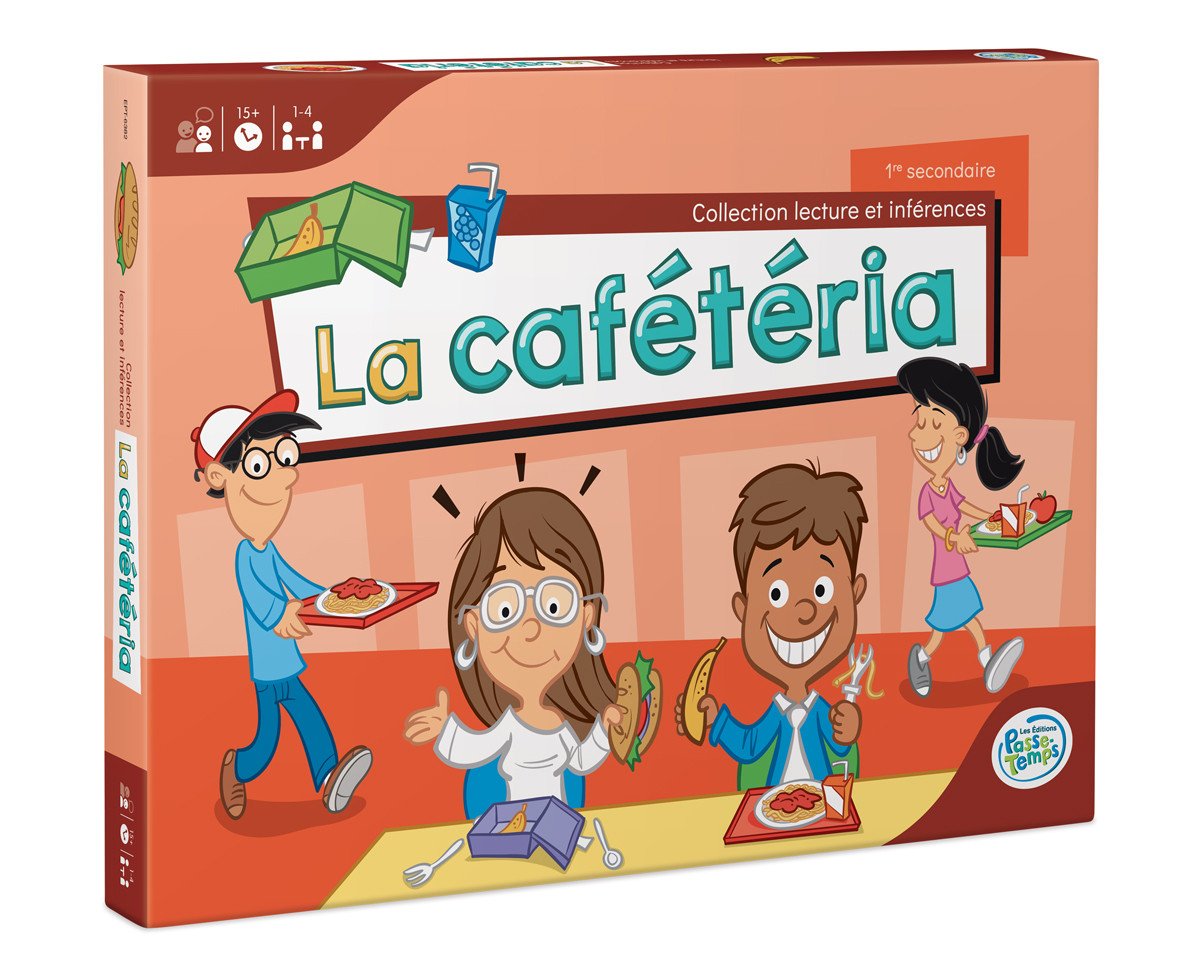 LA CAFÉTÉRIA (FRANÇAIS) - COLLECTION LECTURE ET INFÉRENCES