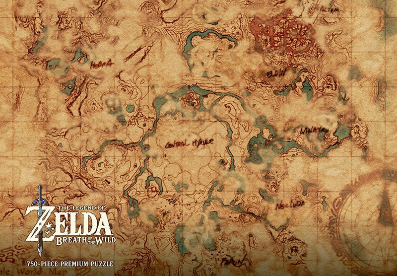 Legend of zelda breath of the wild карта святилищ