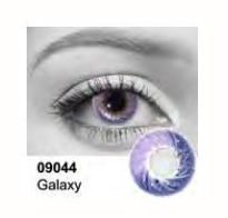 Lentilles Corneennes Theatrales Galaxie Mauve 90 Jours 09 044 Accessoires Lentilles Corneennes